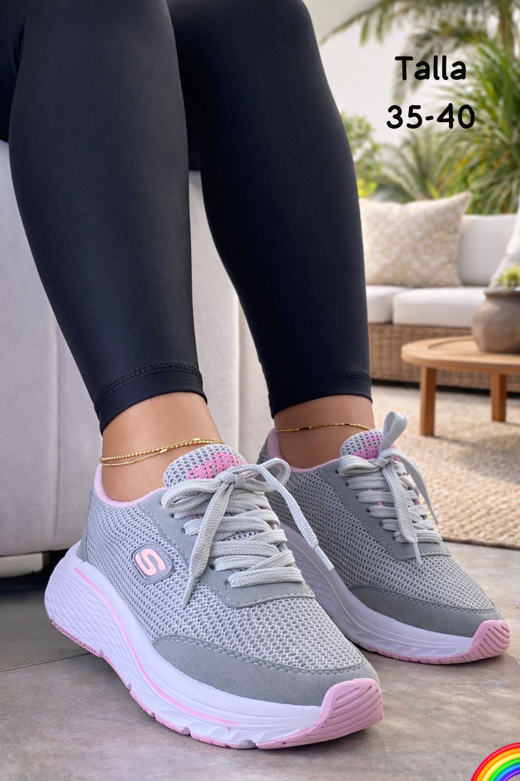 ⭐Skecher Malla Comfort+ | Ligeros, transpirables y cómodos para uso diario.