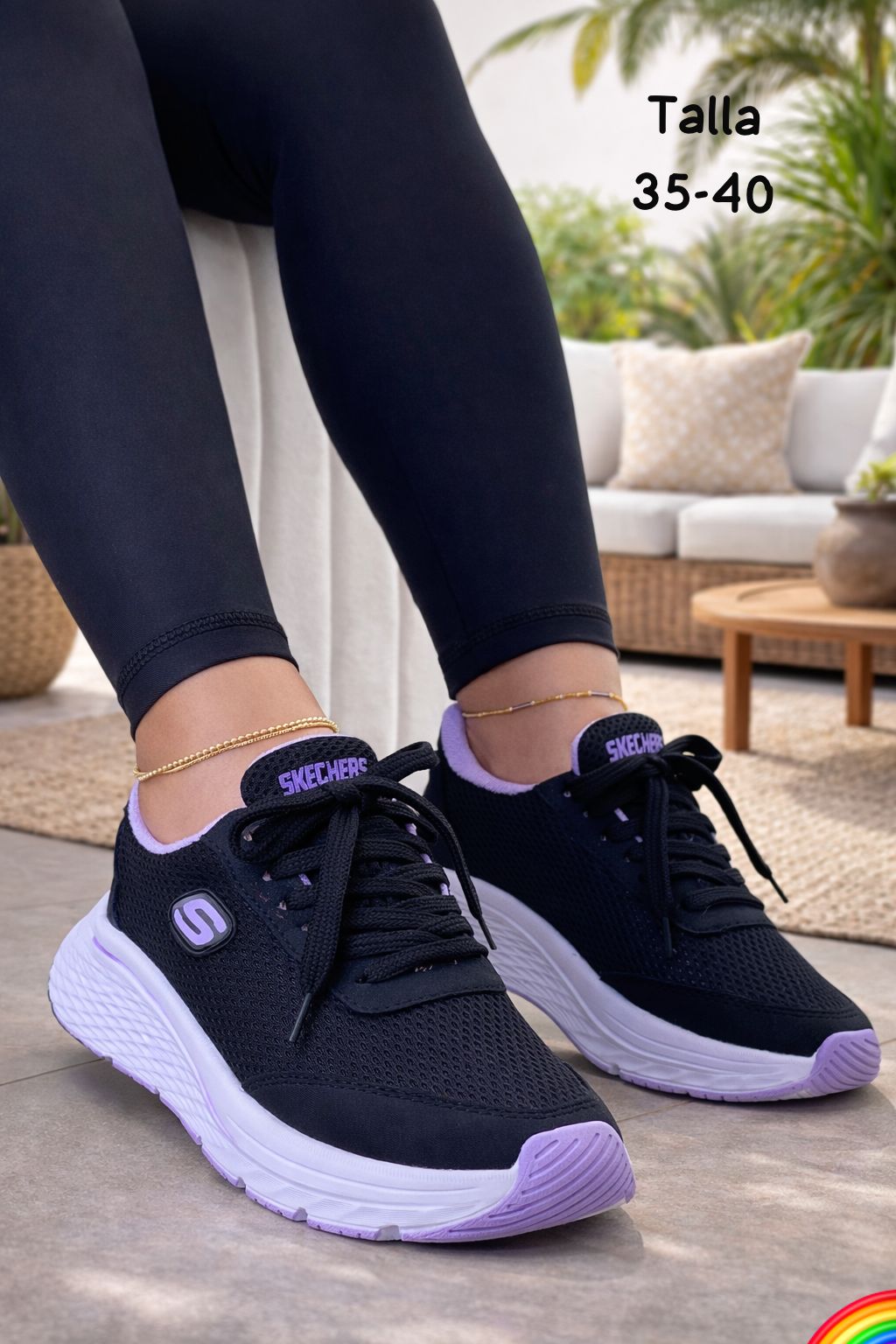 ⭐Skecher Malla Comfort+ | Ligeros, transpirables y cómodos para uso diario.