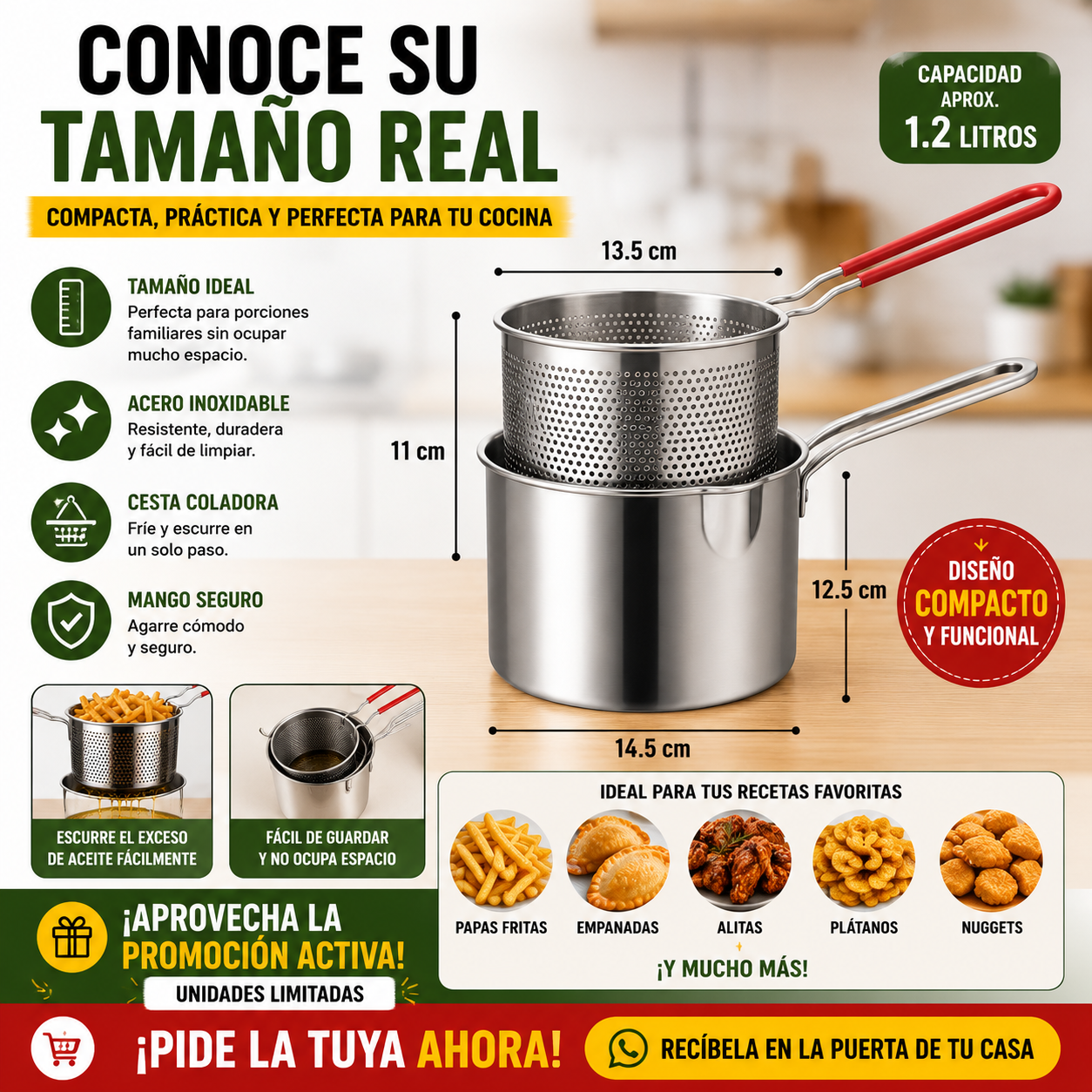 Freidora EscurreFácil™