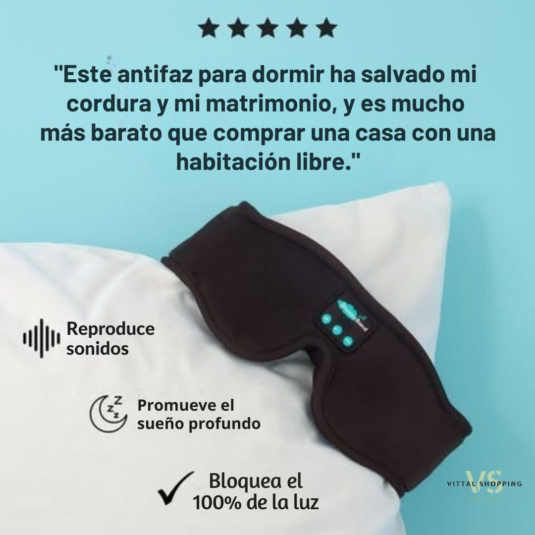 Antifaz Bluetooth MusiSleep Pro