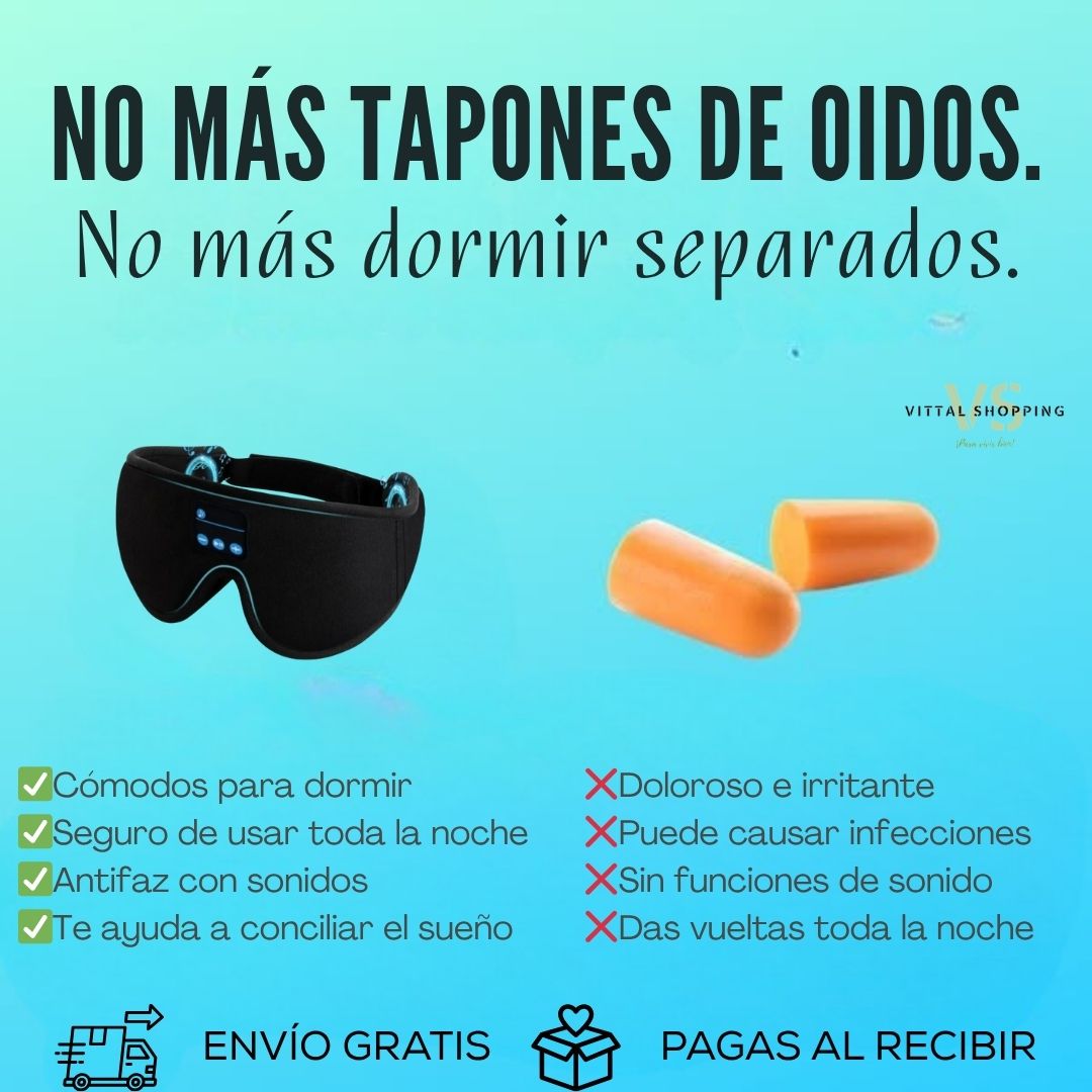 Antifaz Bluetooth MusiSleep Pro