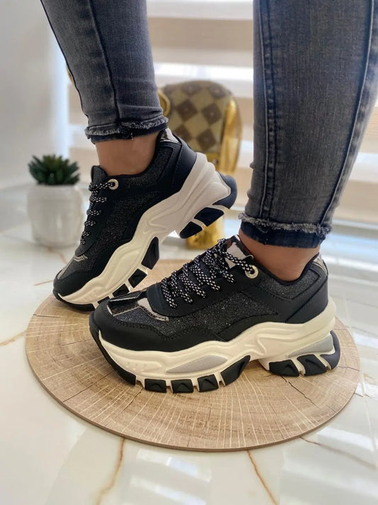 🌟TENIS ISA BRILLO CONFORT